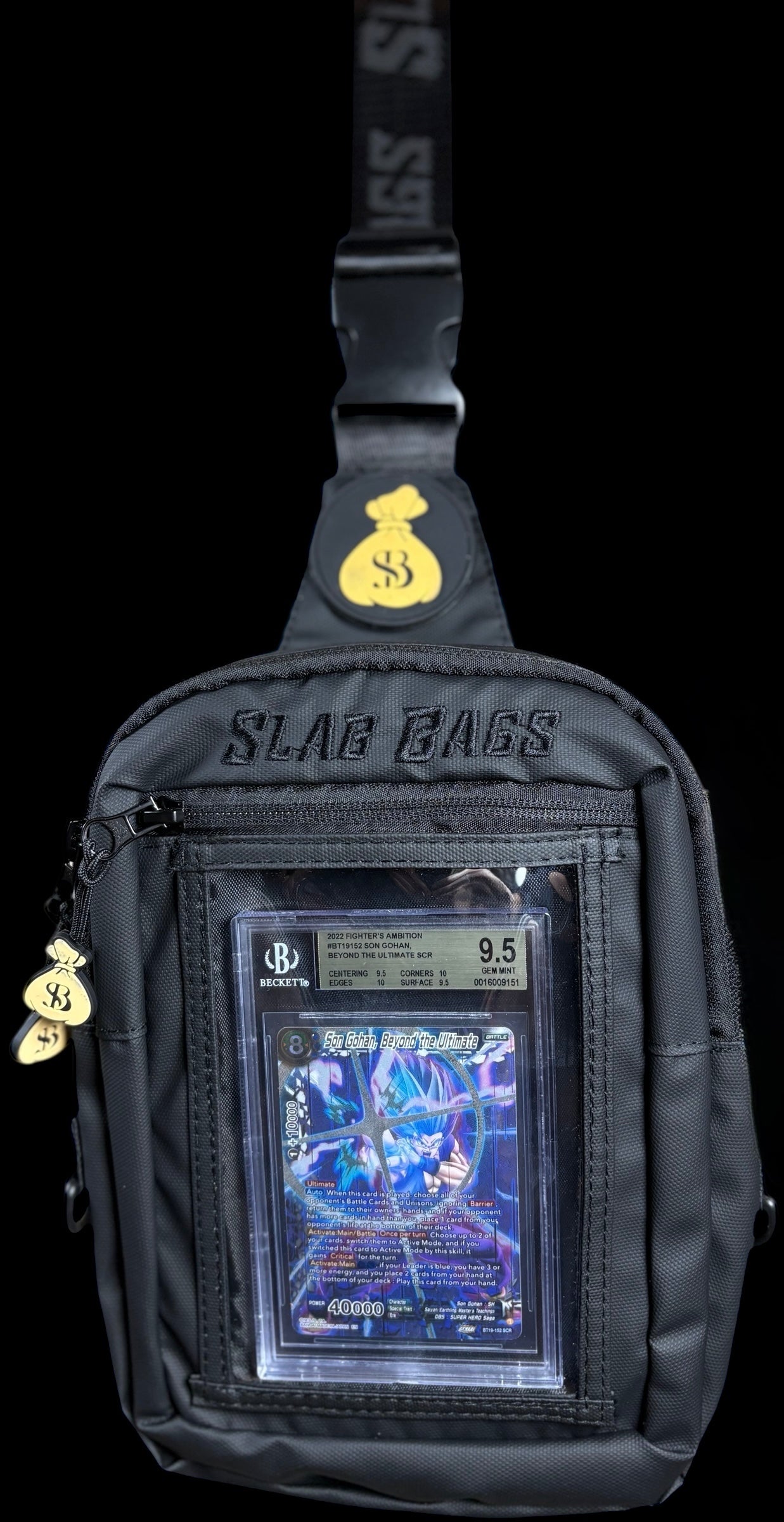MIDNIGHT Black - Slab Bag