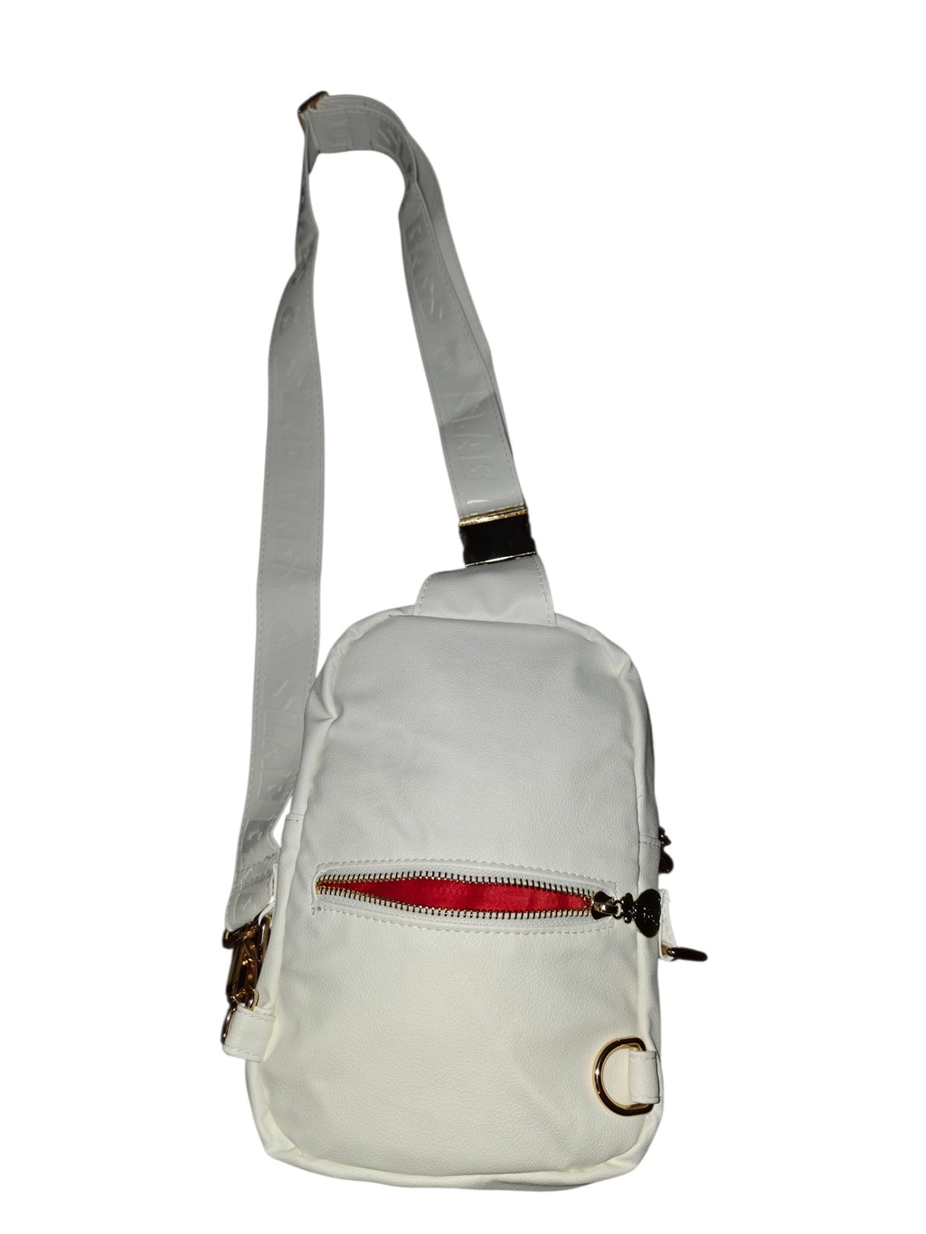 Premier Ball - White Leather Exclusive Slab Bag