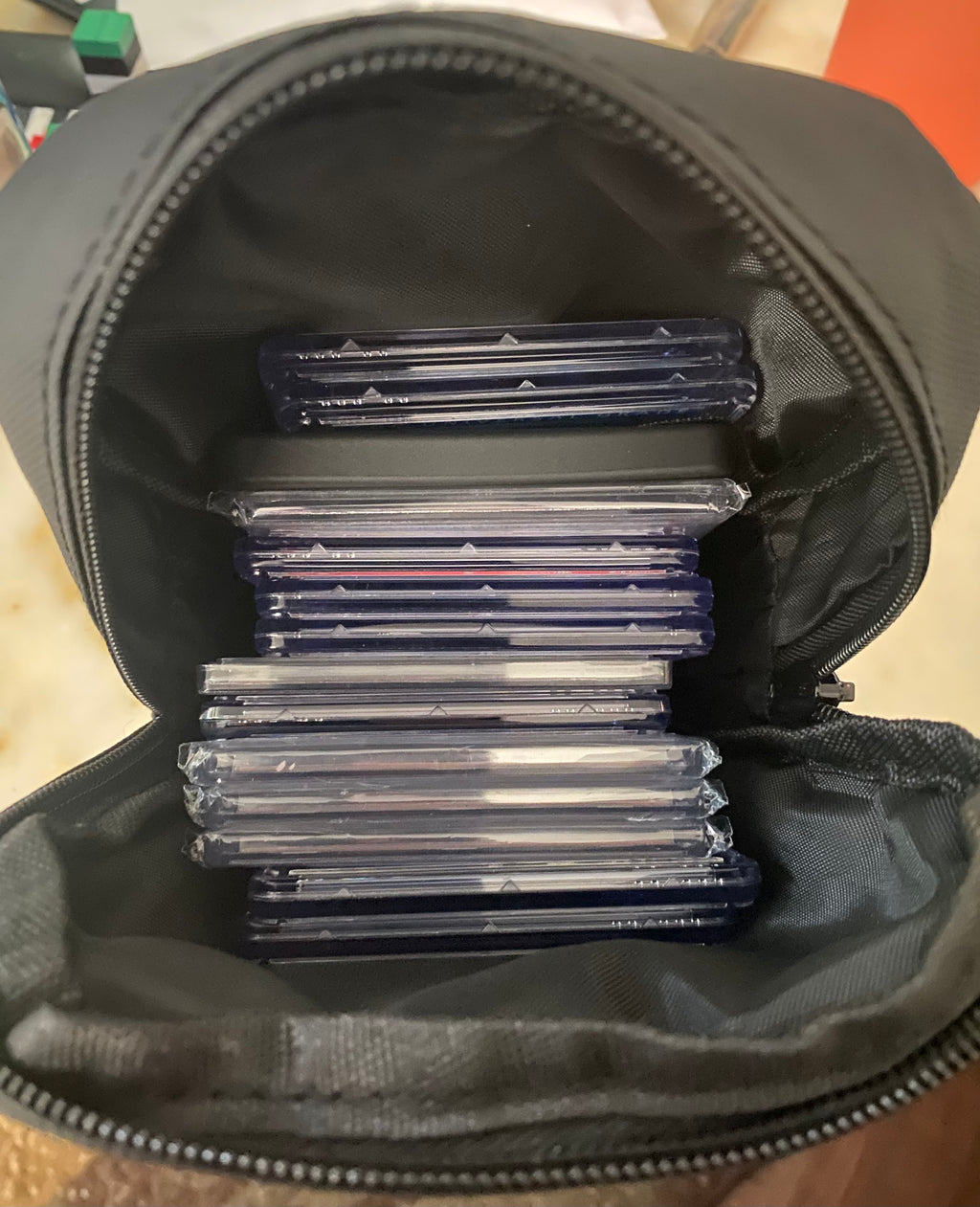 Bolsa de losa negra
