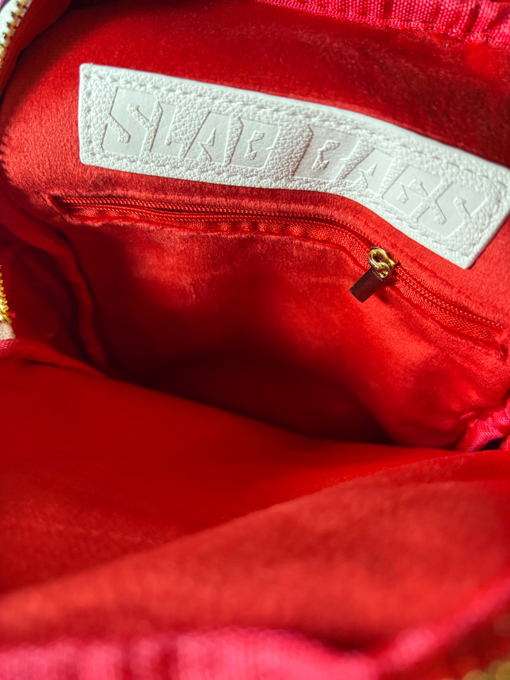 Premier Ball - White Leather Exclusive Slab Bag