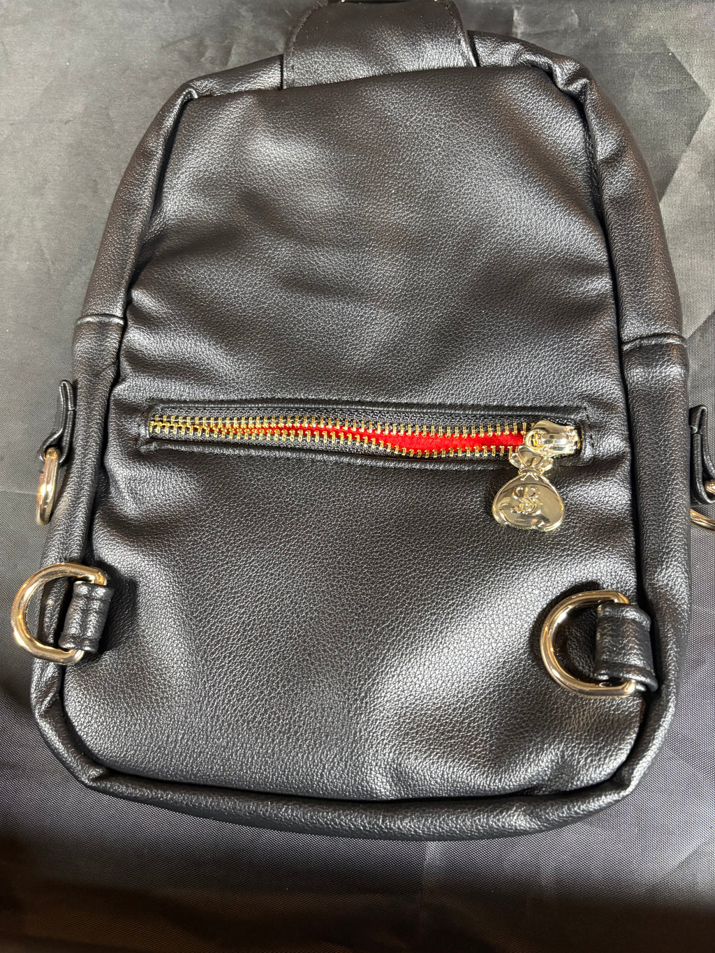 Luxury Ball - Black Leather Exclusive Slab Bag