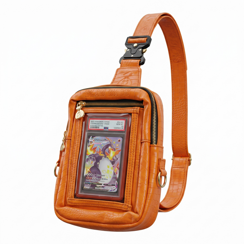 Charizard - Dragon Skin Leather Exclusive Slab Bag