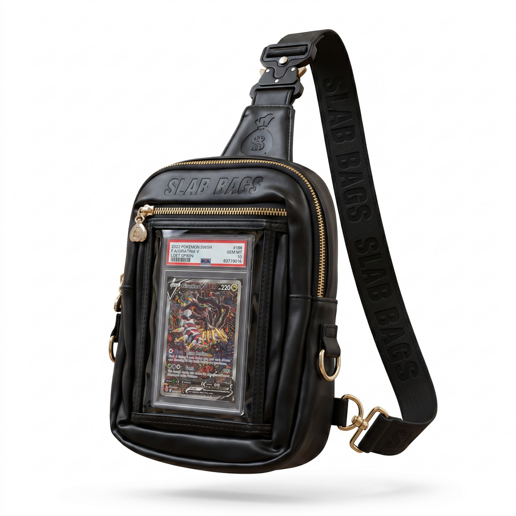 Luxury Ball - Black Leather Exclusive Slab Bag